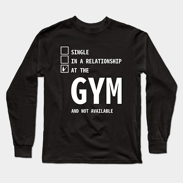 IN LOVE WITH GYM Long Sleeve T-Shirt by MoreThanThat